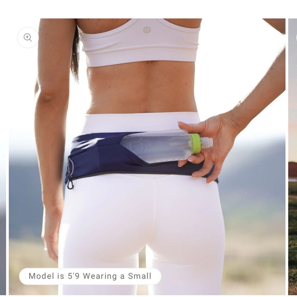 FlipBelt Black Classic Running Belt - Picture 6 of 9